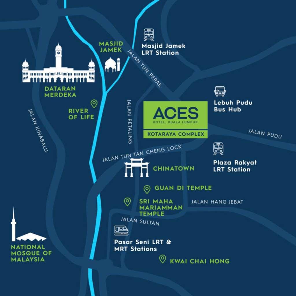 Aces Hotel كوالالمبور وسائل الراحة الصورة